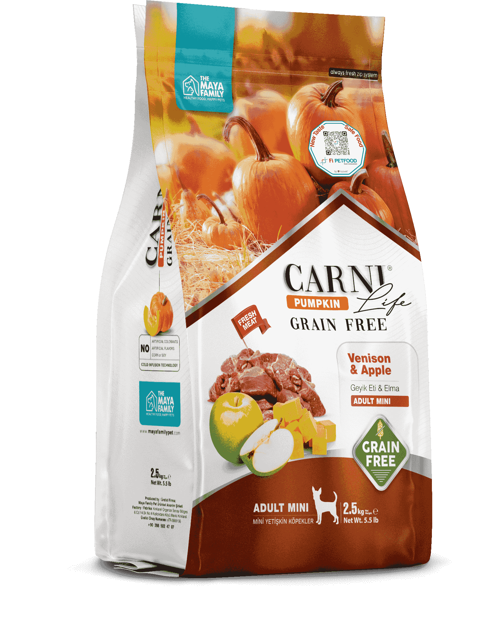CARNI LIFE PUMPKIN TAHILSIZ GEYİK & ELMA görseli