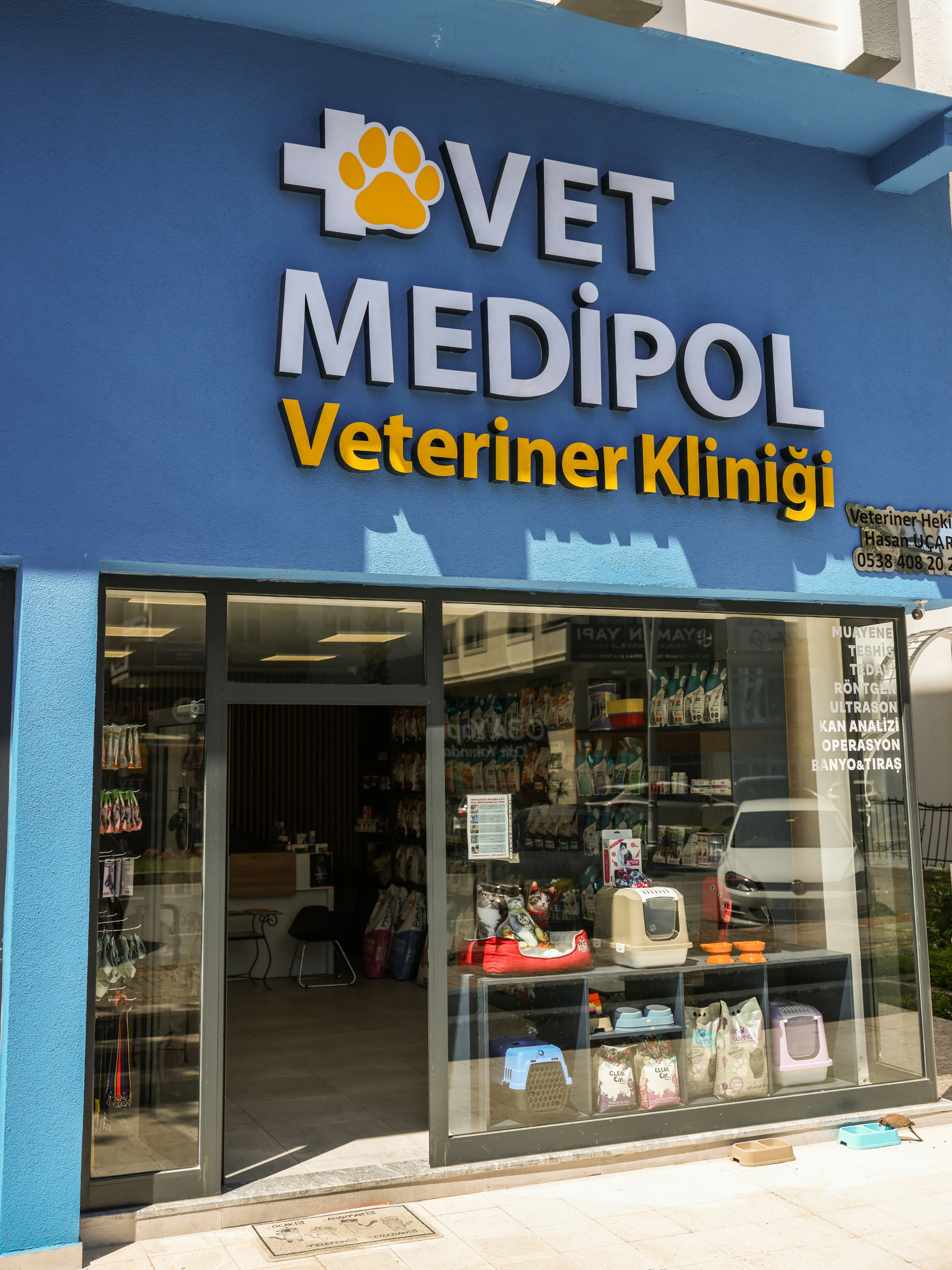 Veteriner muayene sırasında